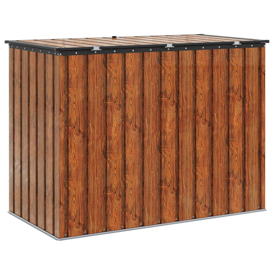 Tuinopslagdoos Bruin 151,5 x 82 x 110,5 cm Staal