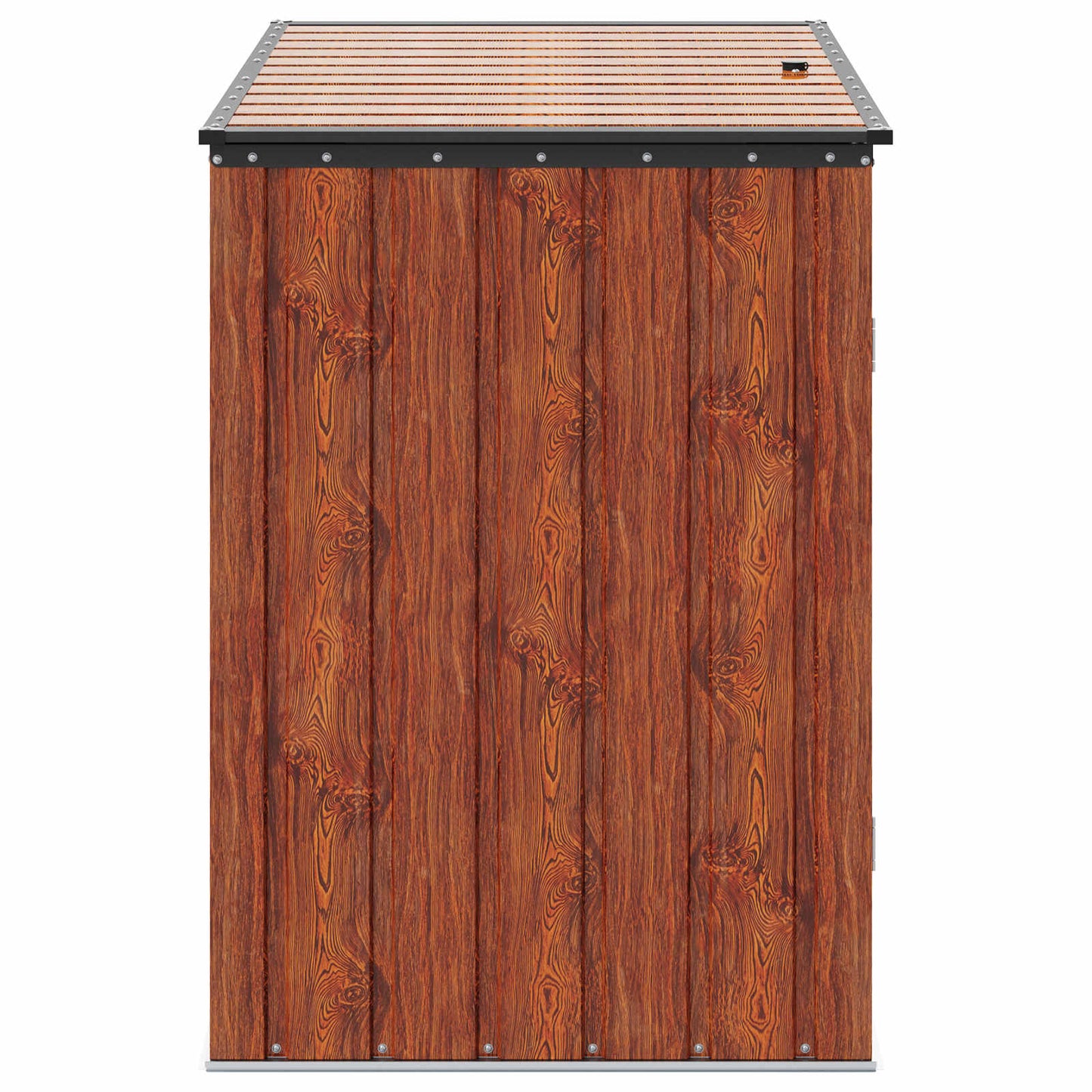 Tuinopslagdoos Bruin 151,5 x 82 x 110,5 cm Staal