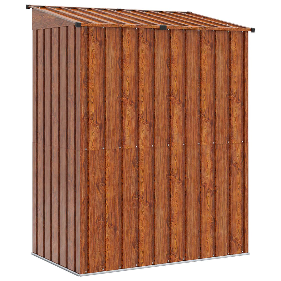 Tuinhuisjes Bruin 137 x 81 x 180 cm Metaal