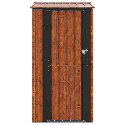 Tuinhuisjes Bruin 103 x 74 x 200 cm Metaal