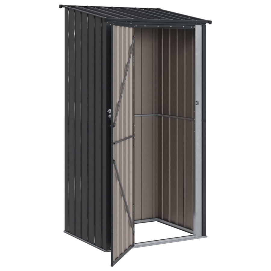 Tuinhuisjes Antraciet 103 x 86 x 200 cm Metaal