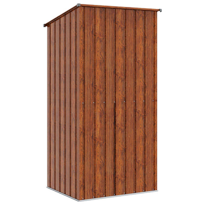 Tuinhuisjes Bruin 103 x 86 x 200 cm Metaal