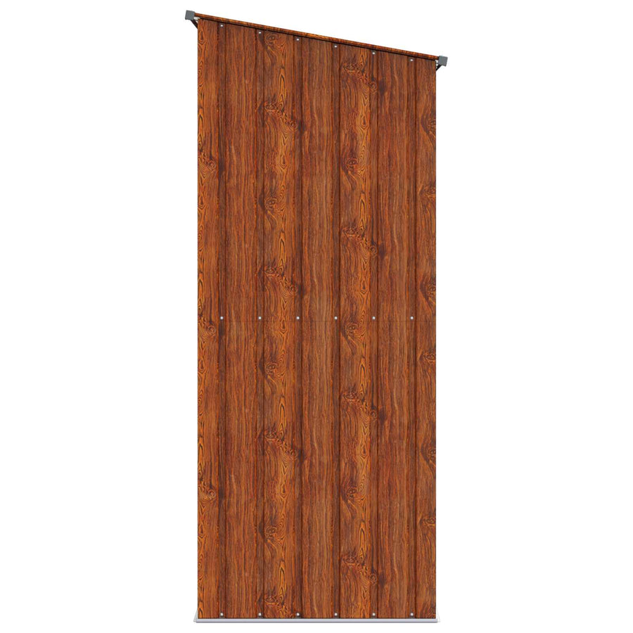 Tuinhuisjes Bruin 103 x 86 x 200 cm Metaal