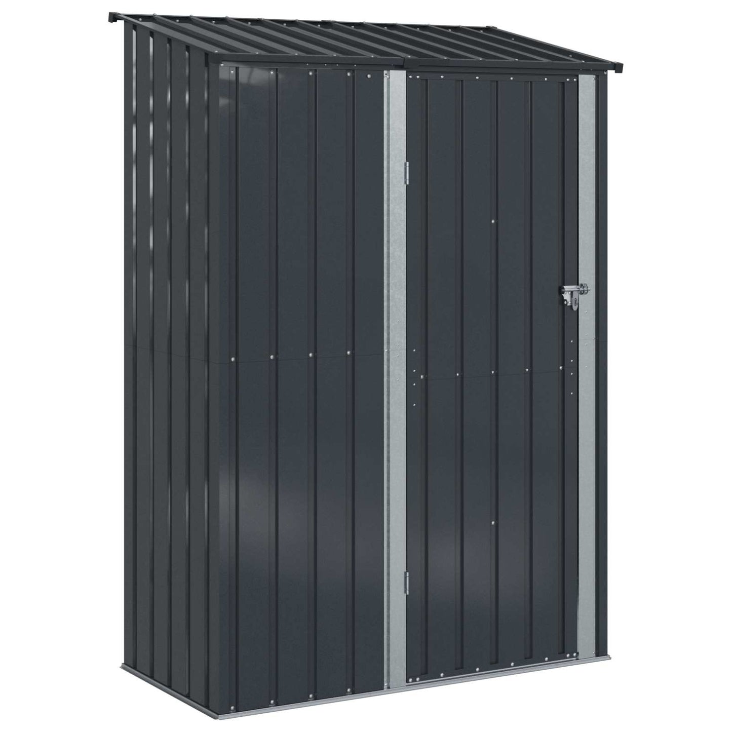 Tuinhuisjes Antraciet 140,5 x 74 x 200 cm Metaal