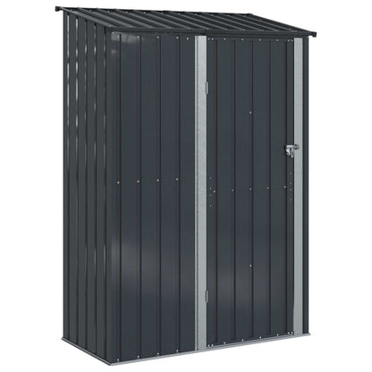 Tuinhuisjes Antraciet 140,5 x 74 x 200 cm Metaal