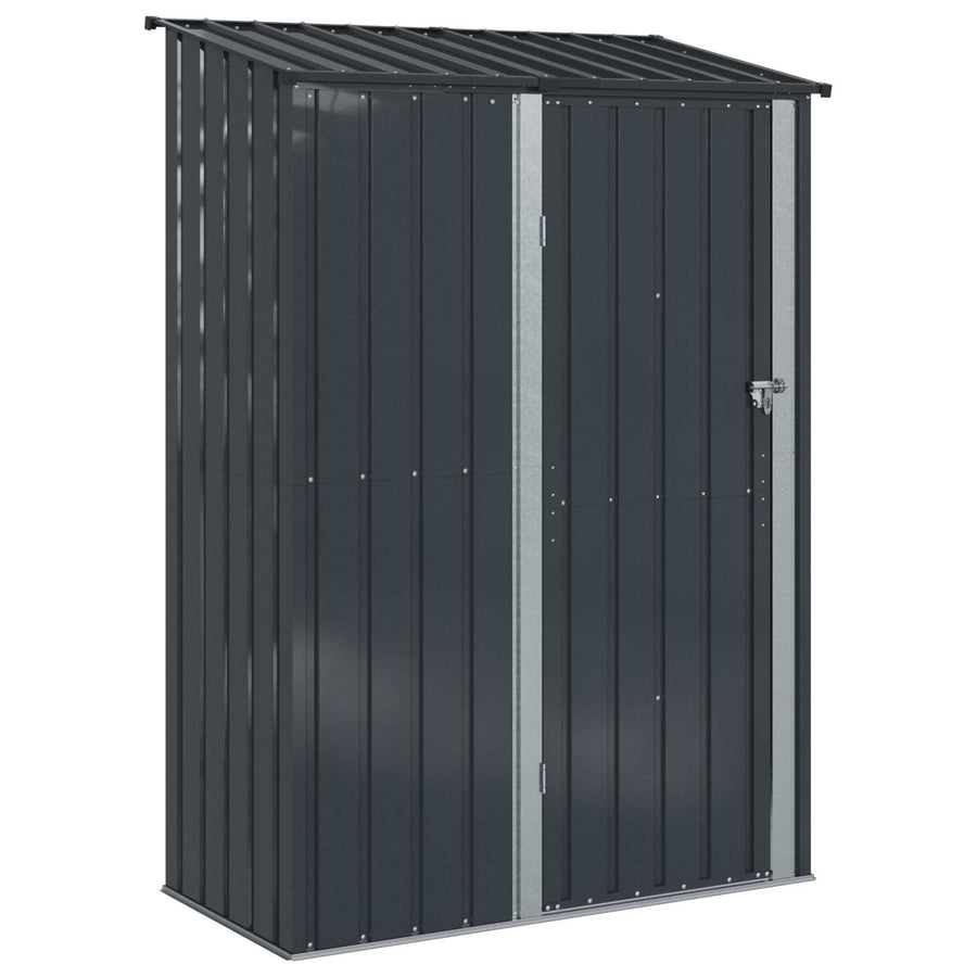 Tuinhuisjes Antraciet 140,5 x 74 x 200 cm Metaal