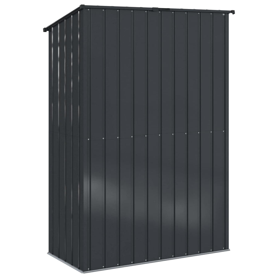 Tuinhuisjes Antraciet 140,5 x 74 x 200 cm Metaal