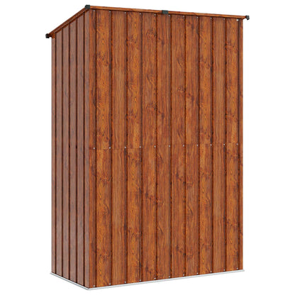 Tuinhuisjes Bruin 140,5 x 74 x 200 cm Metaal