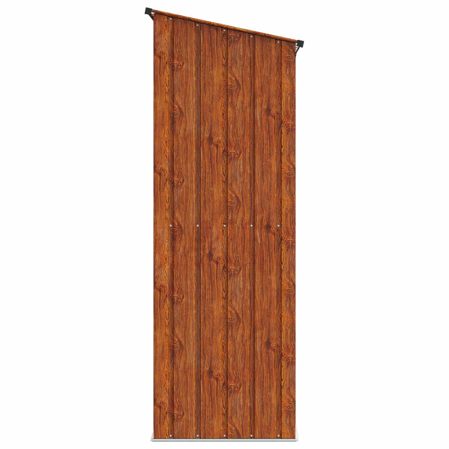 Tuinhuisjes Bruin 140,5 x 74 x 200 cm Metaal