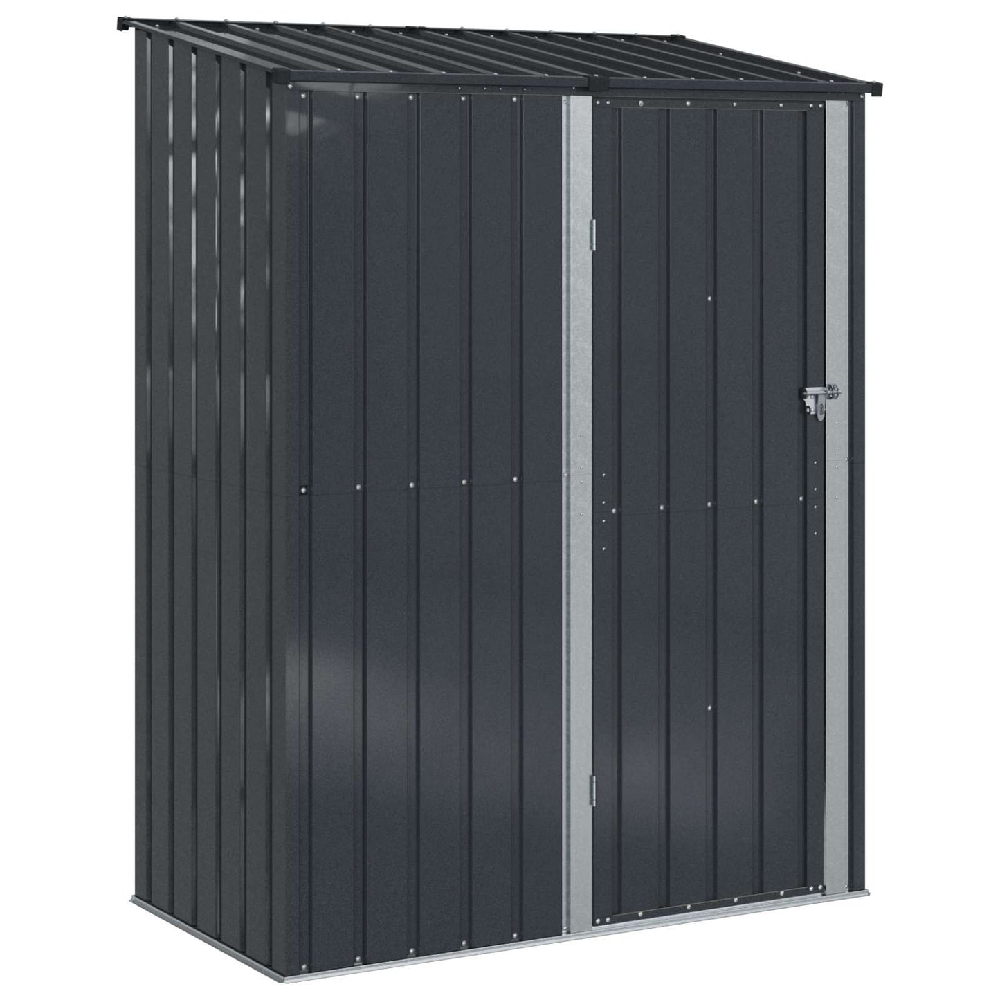 Tuinhuisjes Antraciet 153,5 x 86 x 200 cm Metaal