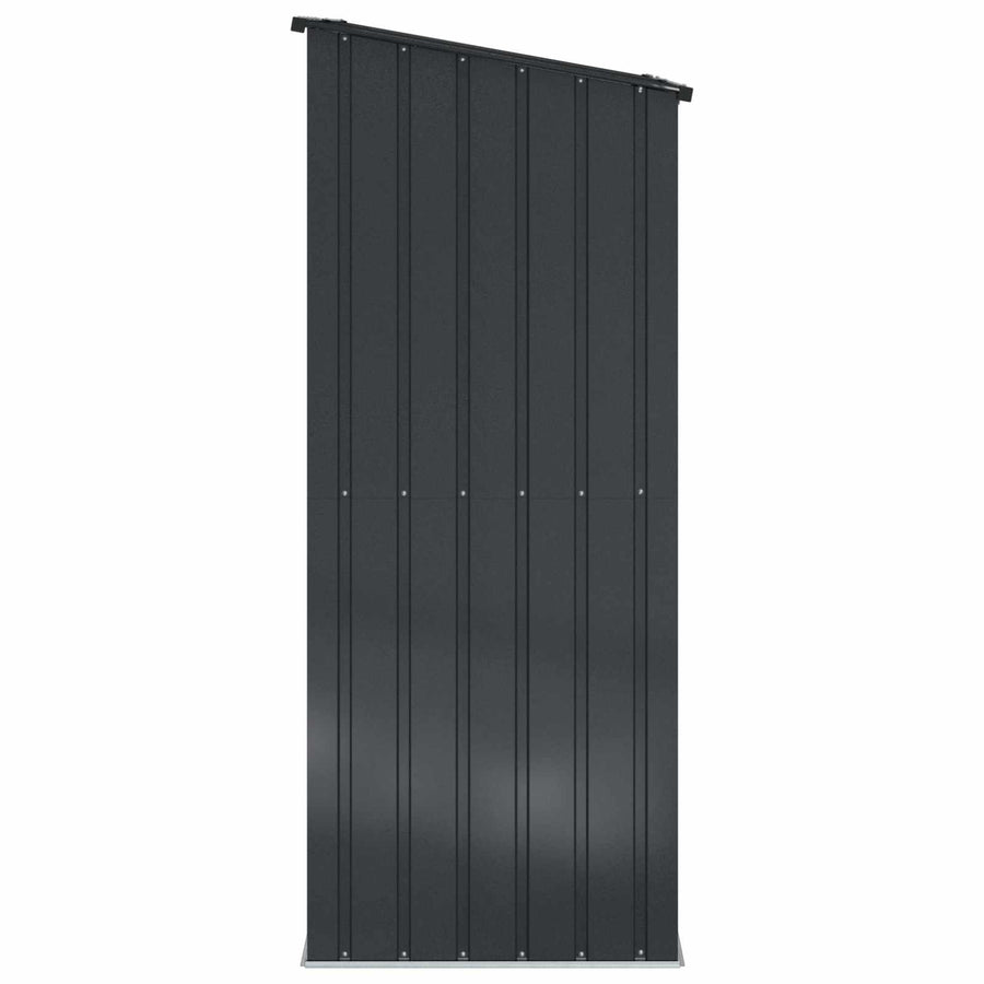 Tuinhuisjes Antraciet 153,5 x 86 x 200 cm Metaal