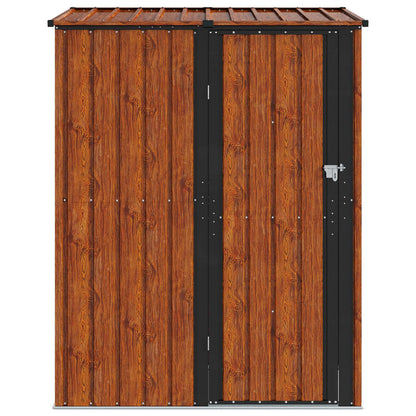 Tuinhuisjes Bruin 153,5 x 86 x 200 cm Metaal