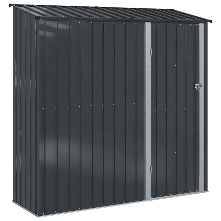 Tuinhuisjes Antraciet 203,5 x 73 x 200 cm Metaal