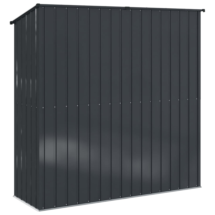 Tuinhuisjes Antraciet 203,5 x 73 x 200 cm Metaal