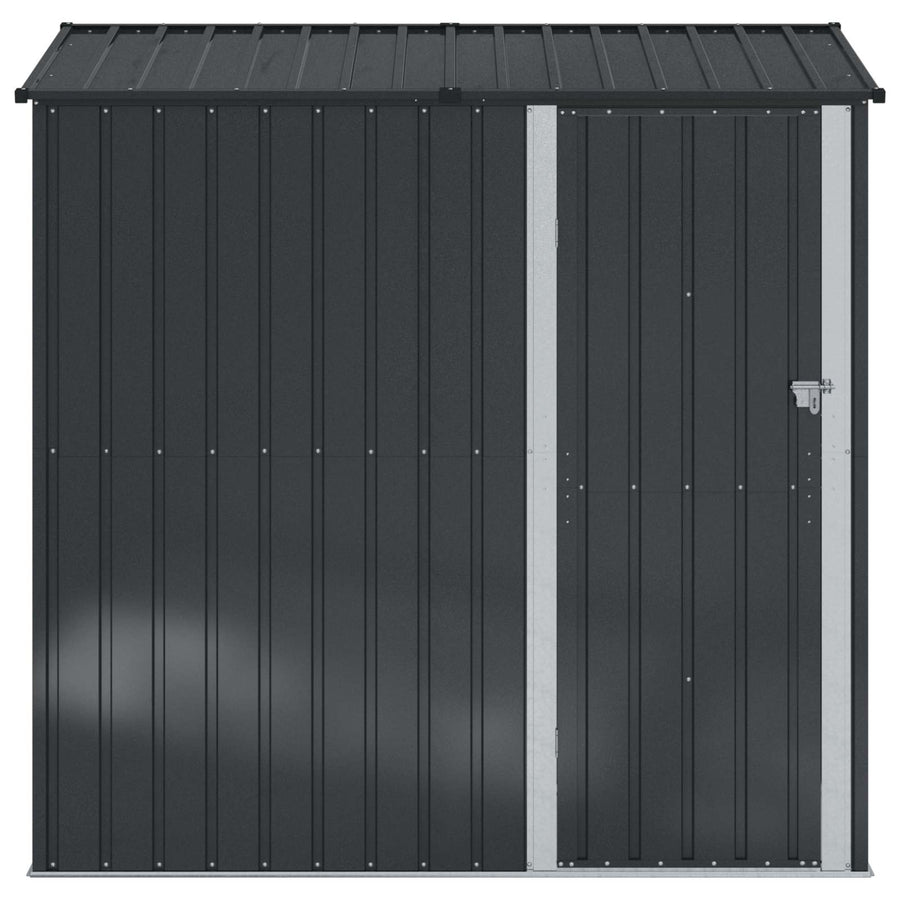 Tuinhuisjes Antraciet 203,5 x 73 x 200 cm Metaal