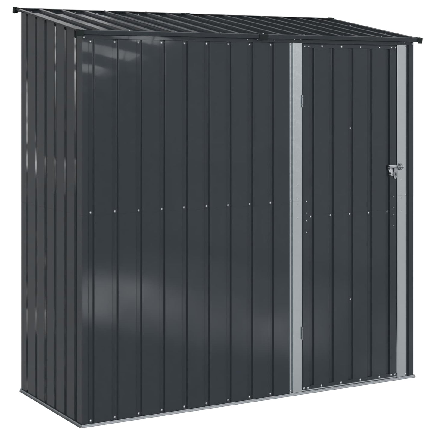 Tuinhuisjes Antraciet 203 x 85,5 x 200 cm Metaal