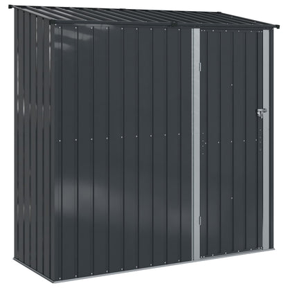 Tuinhuisjes Antraciet 203 x 85,5 x 200 cm Metaal