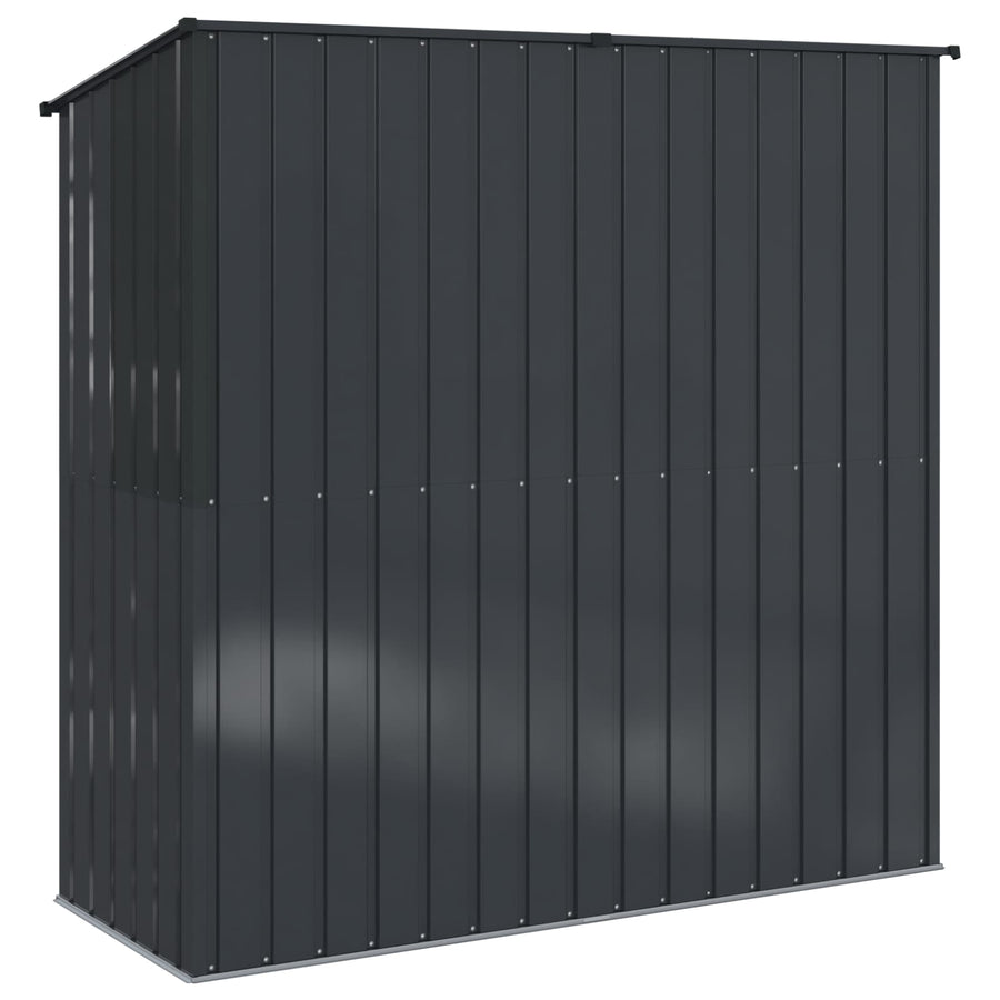 Tuinhuisjes Antraciet 203 x 85,5 x 200 cm Metaal