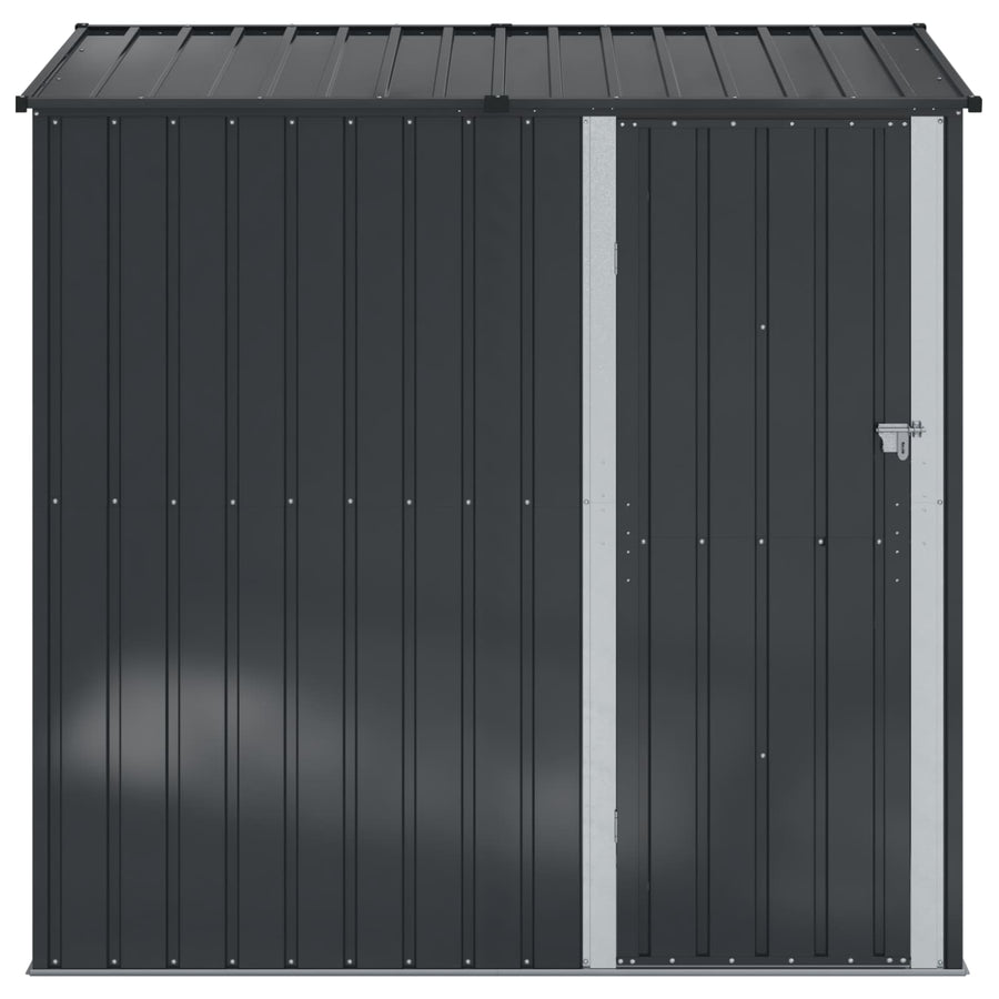 Tuinhuisjes Antraciet 203 x 85,5 x 200 cm Metaal