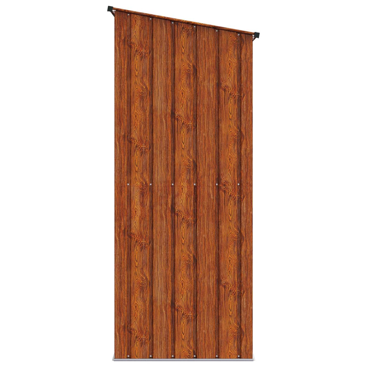 Tuinhuisjes Bruin 203 x 85,5 x 200 cm Metaal