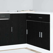 Keuken Hoek Onderkast Riga Zwart eiken 86 x 46 x 81,5 cm