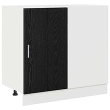 Keuken Hoek Onderkast Riga Zwart eiken 86 x 46 x 81,5 cm