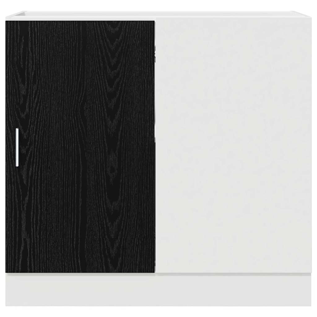 Keuken Hoek Onderkast Riga Zwart eiken 86 x 46 x 81,5 cm