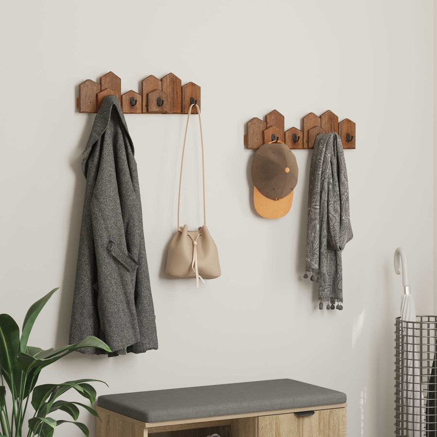 Hanger Bruin 48 x 8 x 15 cm Massief Mahoniehout