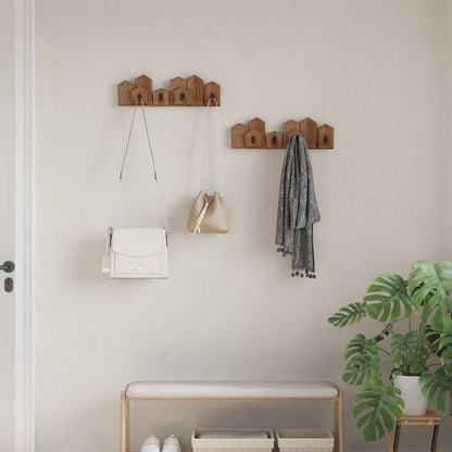 Hanger Bruin 48 x 8 x 15 cm Massief Mahoniehout