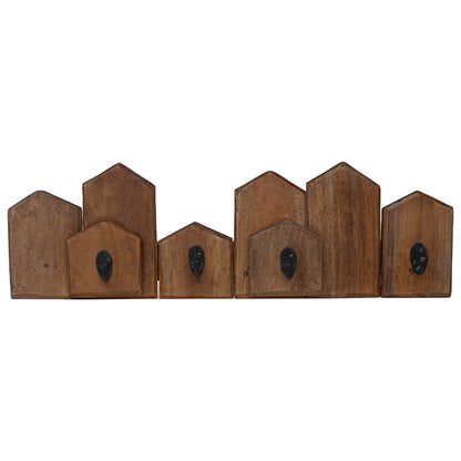 Hanger Bruin 48 x 8 x 15 cm Massief Mahoniehout