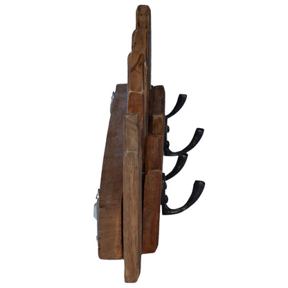 Hanger Bruin 48 x 8 x 15 cm Massief Mahoniehout