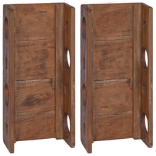 Rek Bruin 24 x 13 x 54 cm Massief Mahoniehout