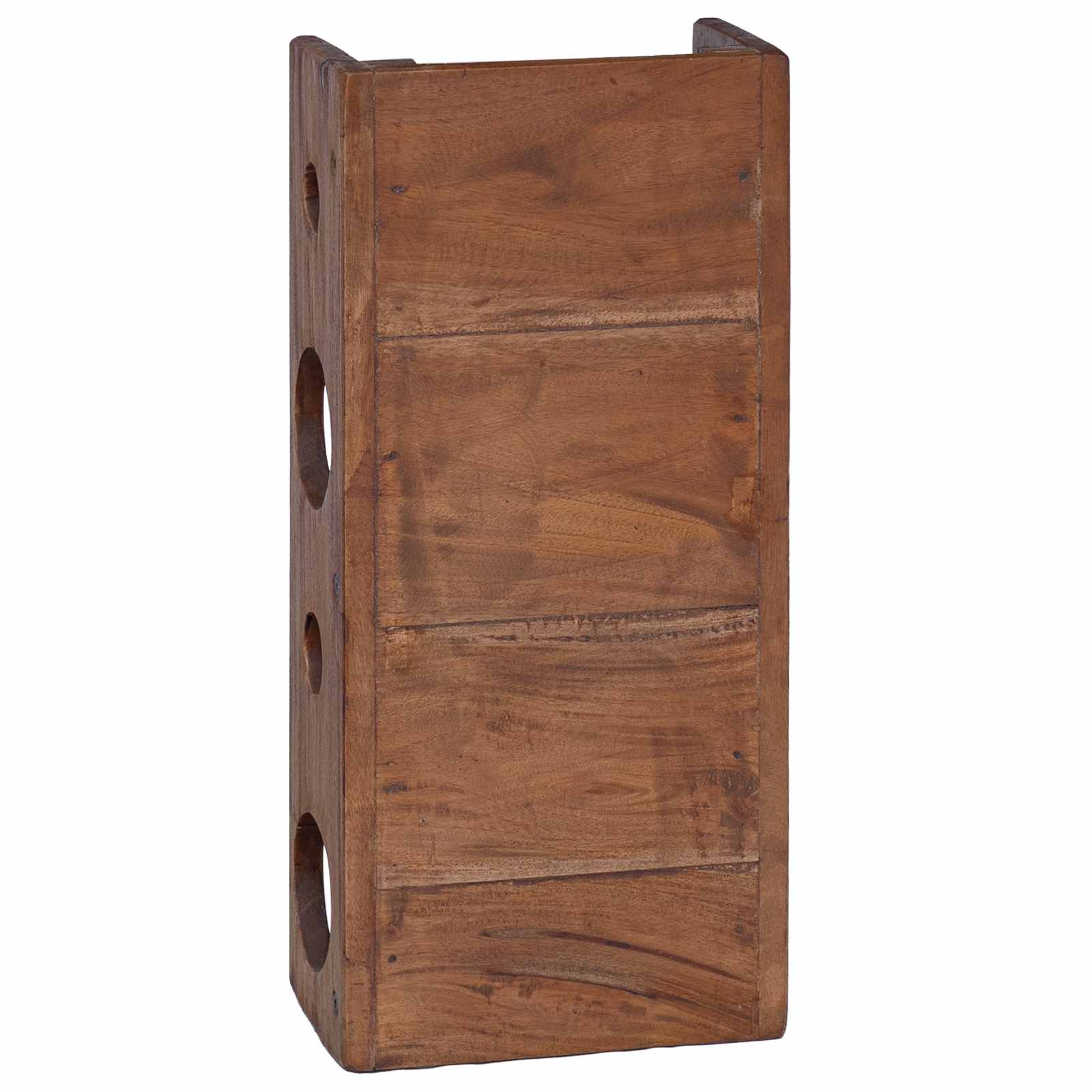 Rek Bruin 24 x 13 x 54 cm Massief Mahoniehout