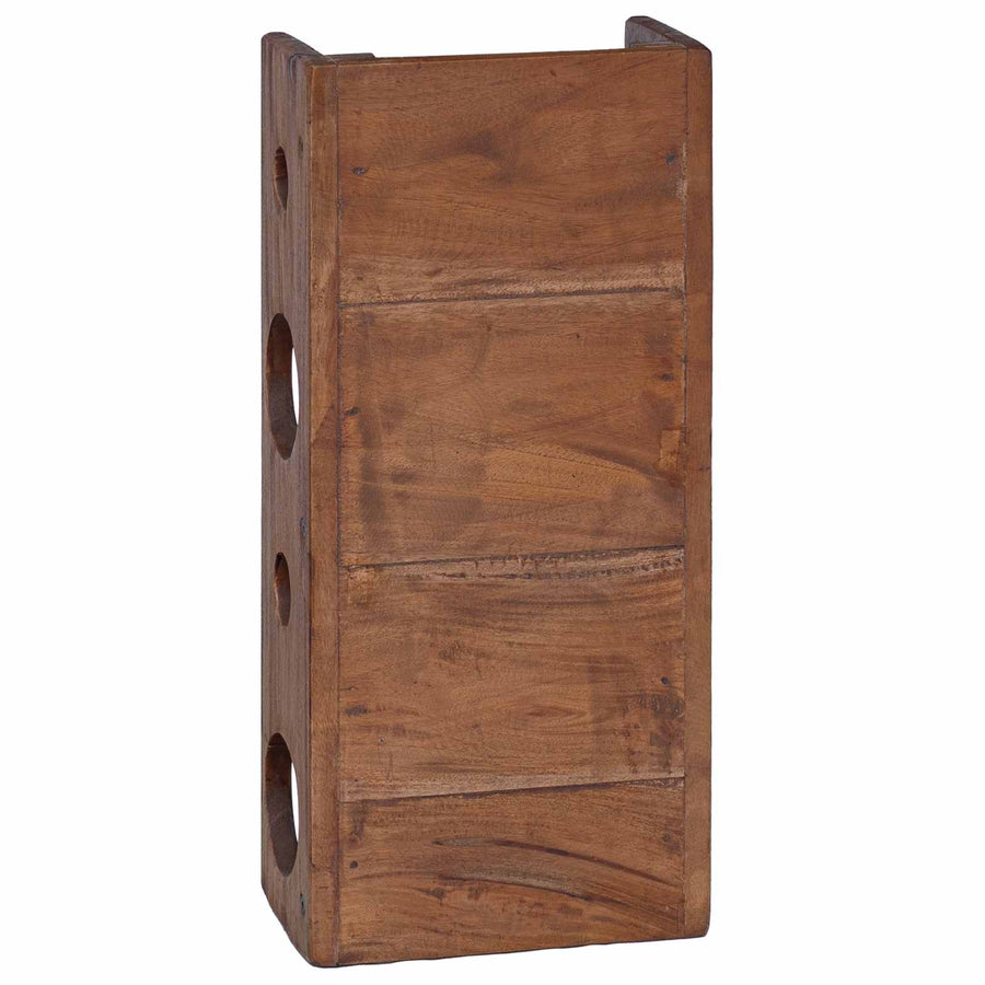 Rek Bruin 24 x 13 x 54 cm Massief Mahoniehout