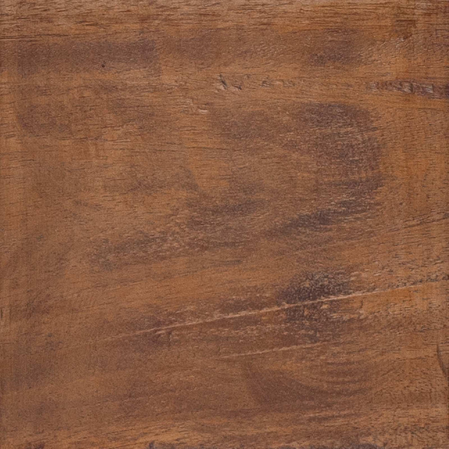 Rek Bruin 24 x 13 x 54 cm Massief Mahoniehout