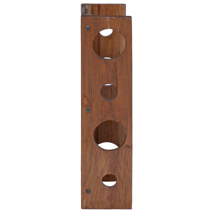 Rek Bruin 24 x 13 x 54 cm Massief Mahoniehout