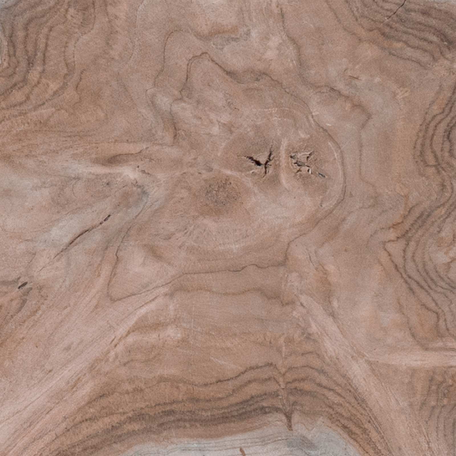 Nachtkastje Bruin 40 x 40 x 25 cm Massief Gerecycled Hout