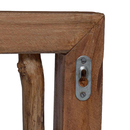Hanger Bruin 50 x 11 x 25 cm Massief Mahoniehout