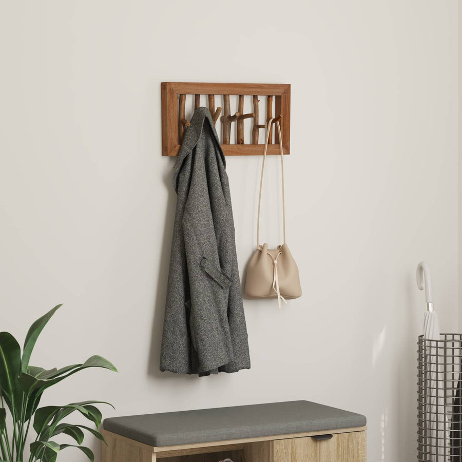 Hanger Bruin 50 x 11 x 25 cm Massief Mahoniehout