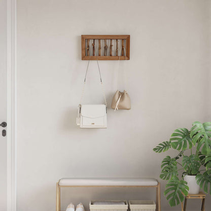 Hanger Bruin 50 x 11 x 25 cm Massief Mahoniehout