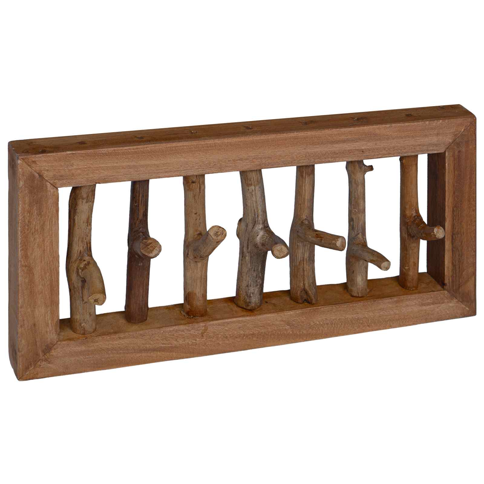 Hanger Bruin 50 x 11 x 25 cm Massief Mahoniehout