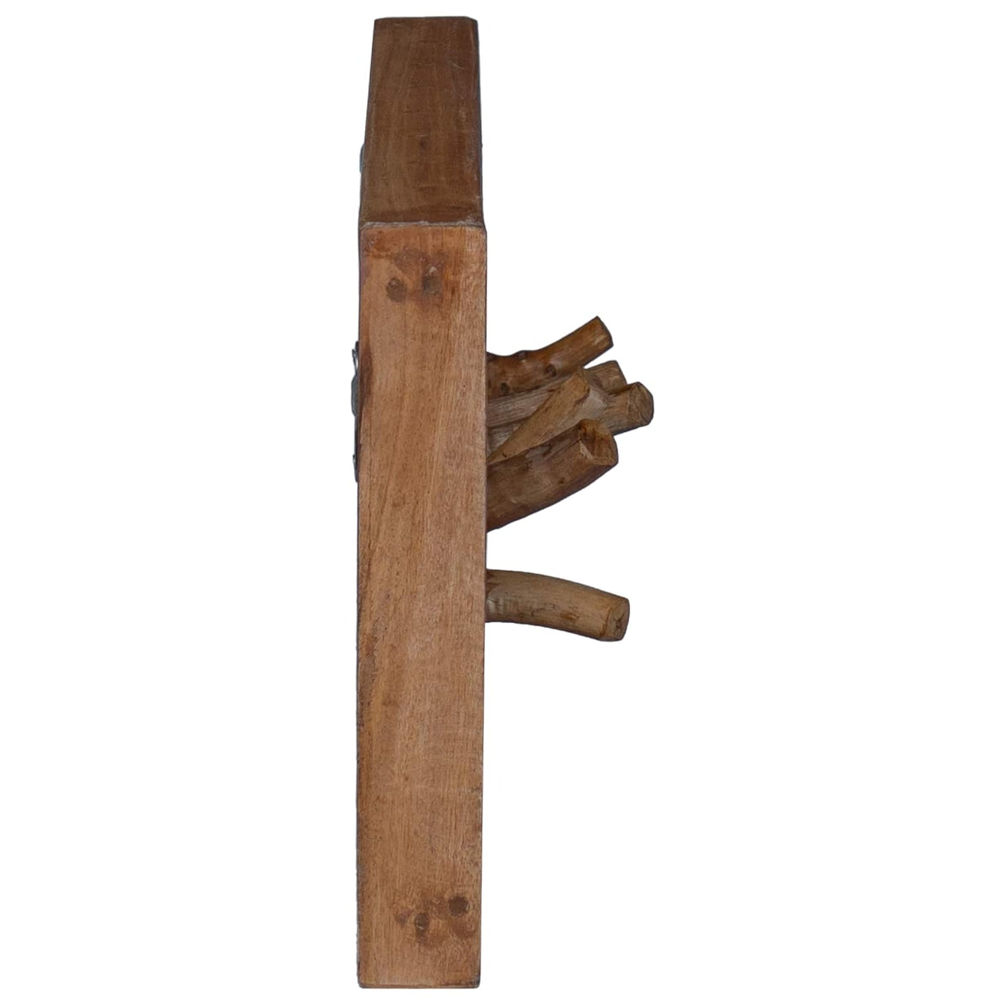 Hanger Bruin 50 x 11 x 25 cm Massief Mahoniehout