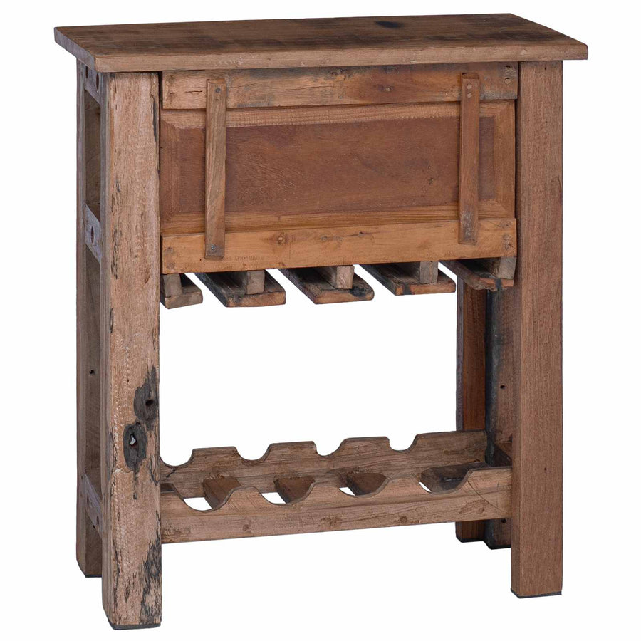 Kast Bruin 60 x 30 x 70 cm Massief Gerecycled Hout