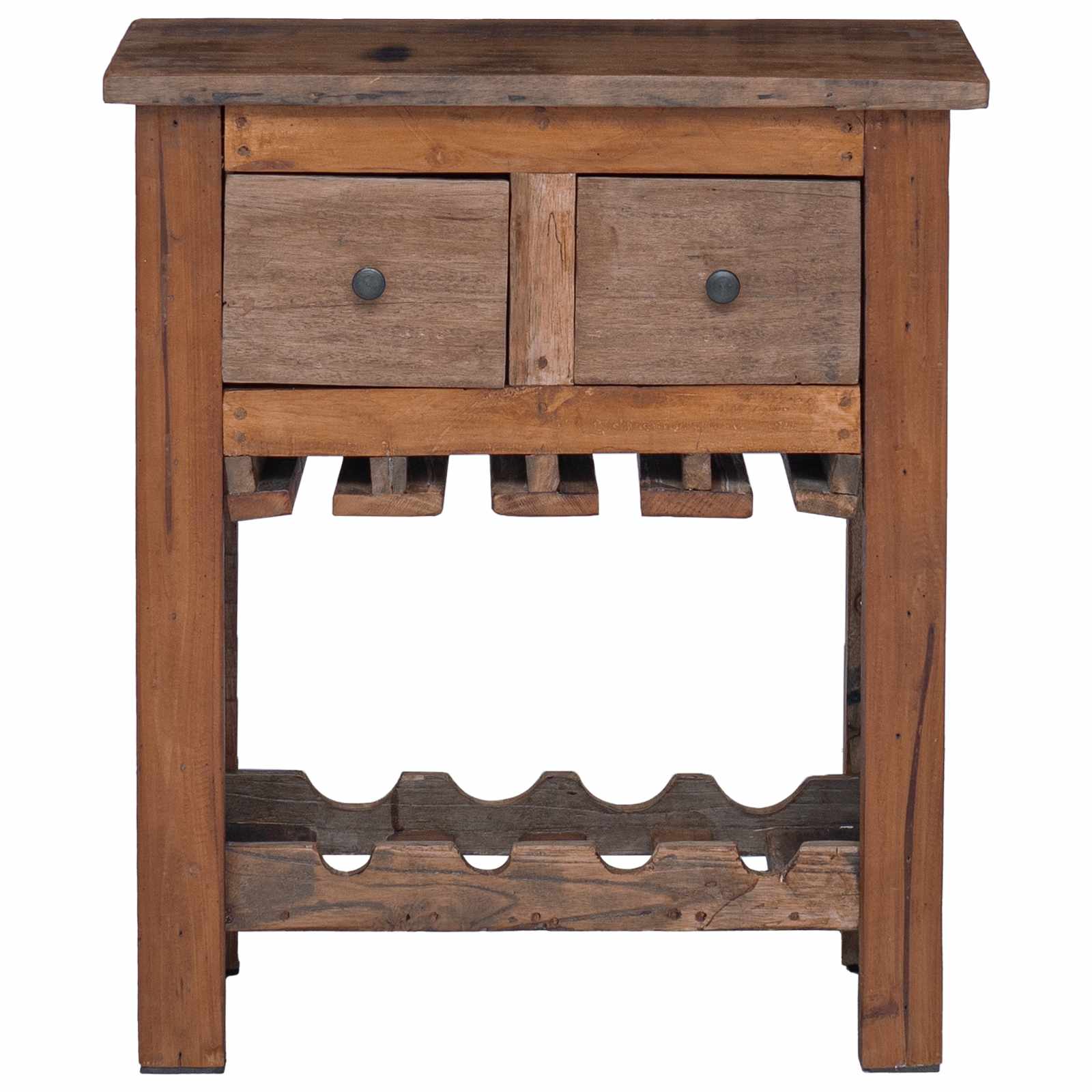 Kast Bruin 60 x 30 x 70 cm Massief Gerecycled Hout
