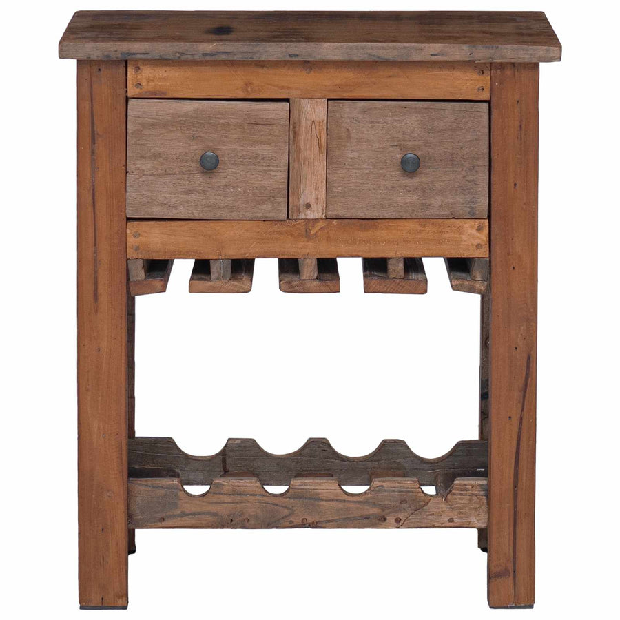 Kast Bruin 60 x 30 x 70 cm Massief Gerecycled Hout