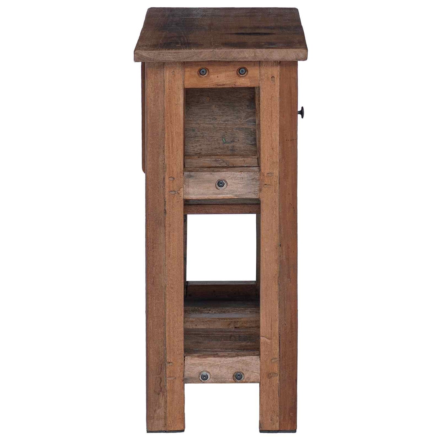 Kast Bruin 60 x 30 x 70 cm Massief Gerecycled Hout
