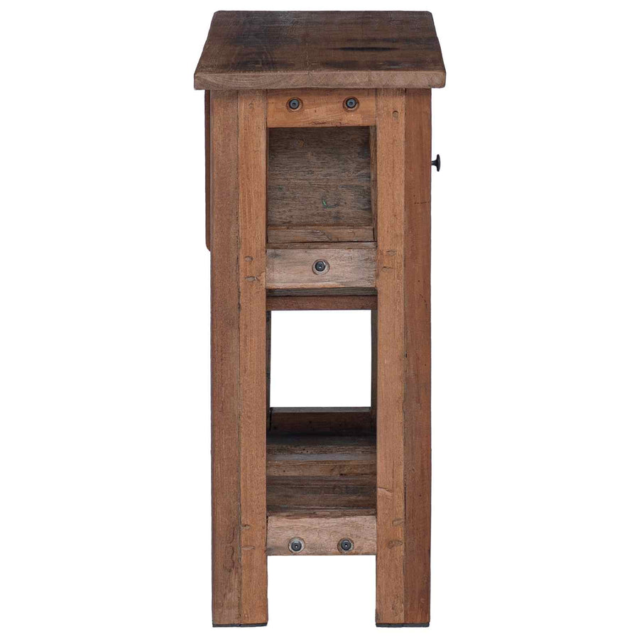 Kast Bruin 60 x 30 x 70 cm Massief Gerecycled Hout