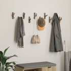 Hook Brown 4 x 4 x 14 cm Solid Recycled Wood