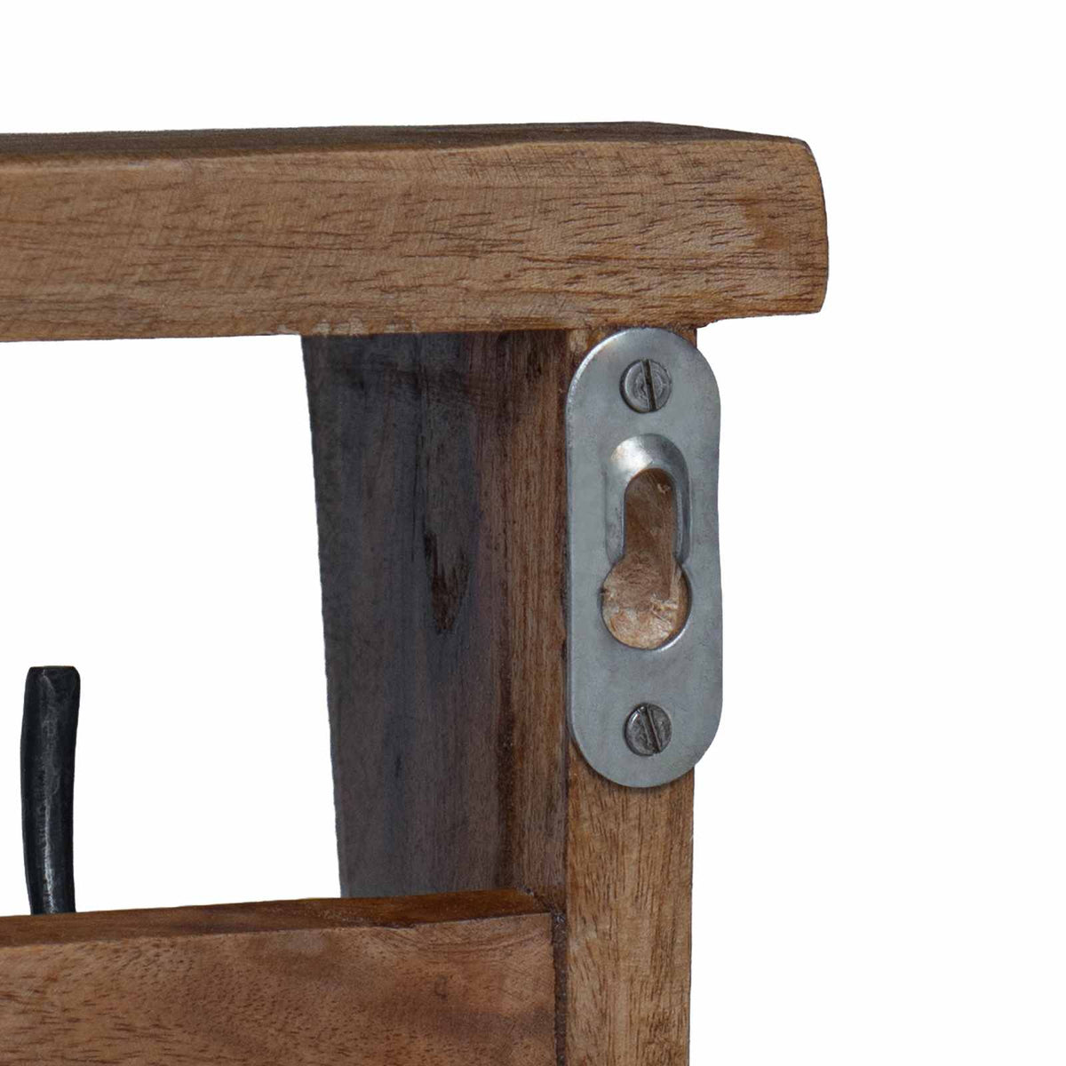 Hanger Bruin 50 x 10 x 14 cm Massief Mahoniehout