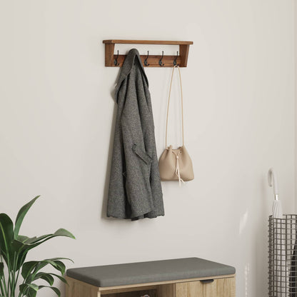 Hanger Bruin 50 x 10 x 14 cm Massief Mahoniehout